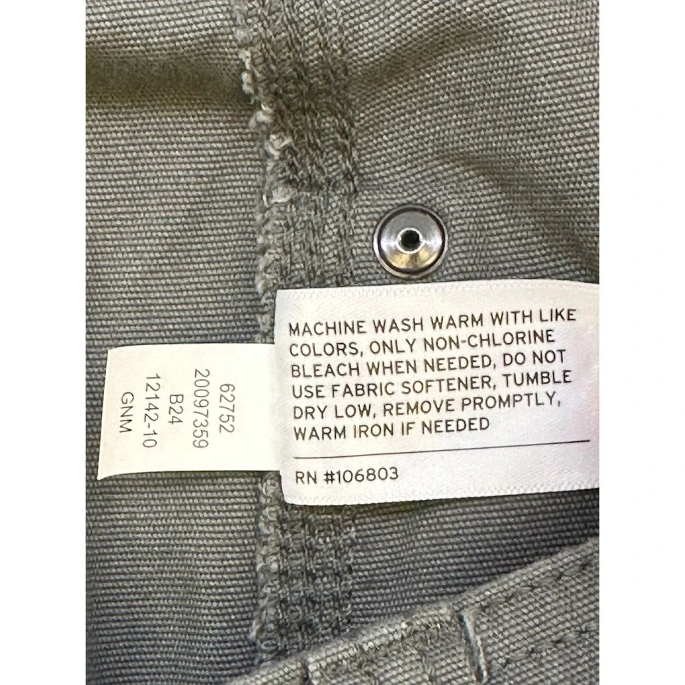 Duluth Trading Co DuluthFlex Fire Hose Relaxed Fit Pants Grey 35x34 62752 Mens - Picture 8 of 11